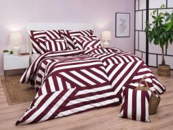 DADKA VRACOV Ágynemű pamut Zebra bordó 140x200, 70x90 cm (01101-ZEBRABORDOA)