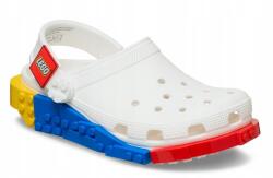 Crocs Lego Creativity Clog 211873-100 fehér egyedi flip-flop papucs M8 41-42 (211873-100)
