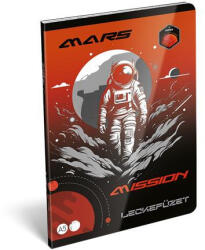 LIZZY Füzet, tűzött, A5, lecke, 40 lap, LIZZYSULI, "Mars Mission (7500174006)