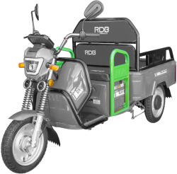 RDB Tricicleta electrica RDB L-Klass5 fara permis 1350W 25 km/h culoare gri (RDB-L-Klass5-Gri) - motosape-motocoase