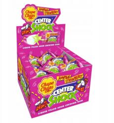 Chupa Chups Rágógumi Chupa Chups Eper ízű Shock rágógumi 400 g (80768029)