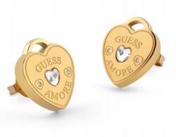 Guess Acél Arany Fülbevaló Guess Amore Szív Strasszok JUBE05058JWYGT/U (JUBE05058JWYGT/U)