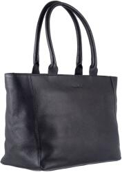 Greenburry Geanta umar dama piele naturala neagra 46 x 28 x 17 cm, Vegas, Greenburry