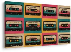 Dovido Tablou casete retro pentru muzicieni - 150x100