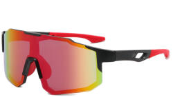 Techsuit Ochelari supradimensionati sport Techsuit 9337, rosu