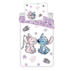 Jerry Fabrics Lilo és Stitch ágynemű garnitúra Jerry Fabrics 140 x 200 cm pamut (Pościel lilo sticz stitch stich)