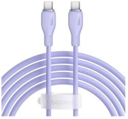 Baseus CABLU alimentare si date Baseus Pudding, Fast Charging Data Cable pt. smartphone, USB Type-C la USB Type-C 100W, 1.2m, violet P10355702511-00 (timbru verde 0.08 lei) - 6932172633967