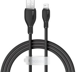 Baseus CABLU alimentare si date Baseus Pudding, Fast Charging Data Cable pt. smartphone, USB la Iphone Lightning 2.4A, 1.2m, negru P10355700111-00 (timbru verde 0.08 lei) - 6932172634148