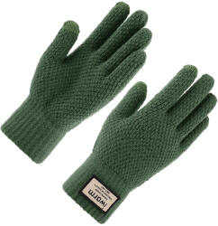 Iwarm Manusi touchscreen barbati iWarm, lana, verde, ST0007