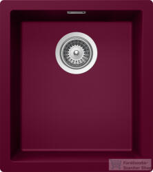SCHOCK Kaia N-100S CRISTADUR® Berry 406x456 mm gránit kompozit konyhai mosogatótálca, bogyószín KAIN100SBERR (KAIN100SBERR)