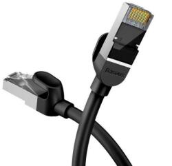Baseus PATCH CORD UTP Baseus Cat6, fire din cupru, round cable, viteza maxima 1 Gbps, PVC, 0.5m, negru PCWL-AF01 (timbru verde 0.08 lei) - 6953156233119