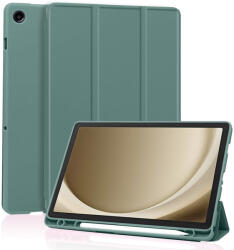 Techsuit Husa Samsung Galaxy Tab A9 Plus Techsuit Flex Trifold Pen, verde inchis