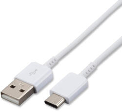 Mobile Tuning Cablu de date pentru Samsung USB Type-C, 3A, 1.2m, bulk, EP-DN930CWE, alb