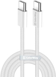ColorWay Cablu de incarcare MacBook Pro 60W Fast Charge ColorWay, 1m, alb
