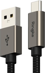 Ringke Cablu de date Fast Charging Type-C, 60W, 2m Ringke, negru - mobiletuning - 32,49 RON