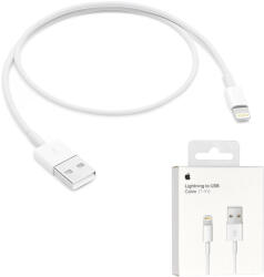 Apple - Original Data Cable (MUQW3ZM / A) - for iPhone, iPad, Lightning to USB, Fast Charge, 1m - White (Blister Packing)