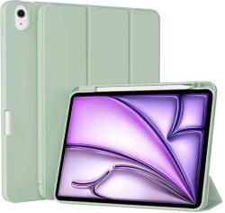 Techsuit Husa iPad Air 11 (2024) Techsuit Flex Trifold Pen, verde deschis