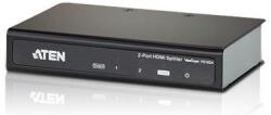 ATEN SPLITTER video ATEN, split 2 monitoare la 1 device, conector 1: HDMI (M); conector 2: HDMI (M) x 2, VS182A-A7-G (timbru verde 0.8 lei)