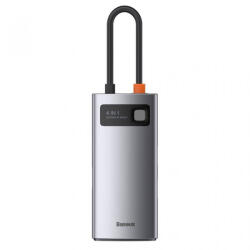 Baseus Dock USB-C Baseus la 2 buc. USB, Type-C, HDMI, gri, CAHUB-CY0G