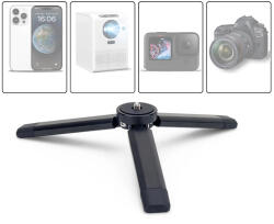 Techsuit Trepied selfie stick cu surub 14 inch Techsuit, TPD2, negru