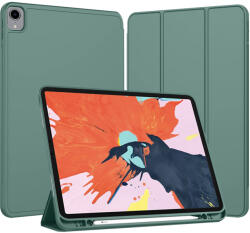 Techsuit Husa iPad Pro 2018 12.9 A1876A1983 Techsuit Flex Trifold Pen, verde inchis