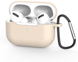 Techsuit Husa AirPods Pro 3 Techsuit Silicone Case, crem
