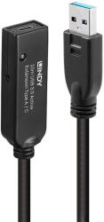 Lindy CABLURI USB pt. PC, imprimante - Lindy 10m USB 3.0 Act. Ext. A to C LY-43376 (timbru verde 0.08 lei)