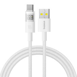 Baseus Cablu date USB-C Fast Charging, alb Baseus, P10382701211-01