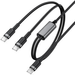 ACEFAST Cablu de date tip C 2in1, Fast Charge 100W Acefast, C22-02, 1.25m