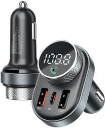 Proove Incarcator auto 30W cu modulator FM Proove, FMSL30110001