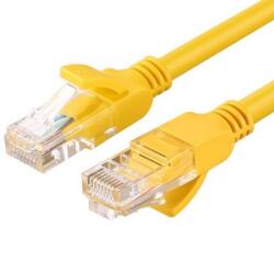 UGREEN PATCH CORD UTP Ugreen Cat5e, NW103 fire din cupru, viteza maxima 100 Mbps, 20m, galben 60816 (timbru verde 0.18 lei) - 6957303868162