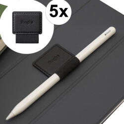 Ringke Suport stylus pen telefon, tableta autoadeziv Ringke, negru (Set 5buc. )