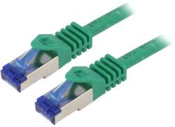 LogiLink PATCH CORD S / FTP LOGILINK Cat6a, LSZH, cupru, 10 m, flexibil, certificat GHMT, verde, AWG26, dublu ecranat, C6A095S (timbru verde 0.8 lei)