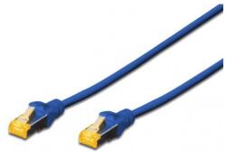 ASSMANN CAT 6A S-FTP patch cable Cu LSZH AWG 26 / 7 length 10 m color blue DK-1644-A-100 / B (timbru verde 0.18 lei)