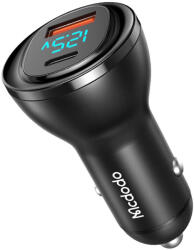 Mcdodo Incarcator auto bricheta Fast Charge, Mcdodo, negru, CC-5670