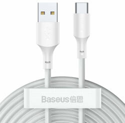 Baseus Cablu date tip C Baseus, 5A, 1.5m, TZCATZJ-02 (pachet - 2 buc. )