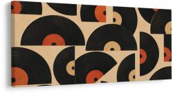Dovido Tablou cercuri vinil stilate - 100x50