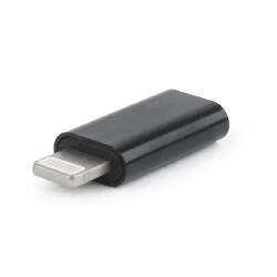 Gembird ADAPTOR GEMBIRD, pt. smartphone, Lightning (T) la USB Type-C (M), negru, A-USB-CF8PM-01 (timbru verde 0.08 lei)