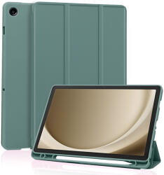 Techsuit Husa Samsung Galaxy Tab A11 Plus Techsuit Flex Trifold Pen, verde inchis