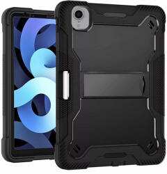 Techsuit [Pachet 360°] Husa + folie sticla iPad Pro 2018 11.0 A1980A1979 Techsuit Rugged TabShell, negru