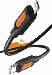 BOROFONE CABLU alimentare si date Borofone BX114, Fast Charging Data Cable pt. smartphone, USB Type-C la Iphone Lightning 27W, 1m, negru 6941991116827 (timbru verde 0.18 lei)