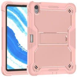 Techsuit [Pachet 360°] Husa + folie sticla iPad Air 11 (2024) Techsuit Rugged TabShell, roz