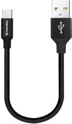 ColorWay Cablu de date si incarcare USB 2.4A ColorWay, 0.25m, negru