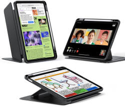 ESR Husa iPad Air 11 (2024) ESR Flip Hybrid Pen, negru