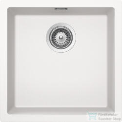 SCHOCK Kaia N-100 CRISTADUR® Polaris 456x456 mm gránit kompozit konyhai mosogatótálca, hófehér KAIN100POLA (KAIN100POLA)