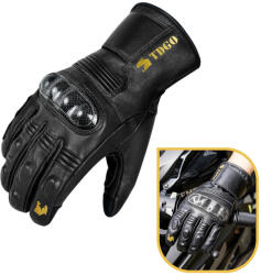 Techsuit Manusi moto de barbati Techsuit, marimea L, negru, OG106