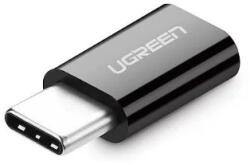 UGREEN ADAPTOR Ugreen, US157, USB Type-C(T) to micro USB(M), negru 30391 (timbru verde 0.08 lei) - 6957303833917