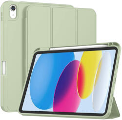 Techsuit Husa iPad 10 (2022) 10.9 Techsuit Flex Trifold Pen, verde deschis