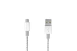 Verbatim Cablu Micro Usb B Verbatim, Sync, 100cm, Argintiu 48862 (timbru Verde 0.08 Lei)