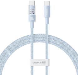 Baseus CABLU alimentare si date Baseus Gem, Fast Charging Data Cable pt. smartphone, USB Type-C la USB Type-C 100W, 1m, albastru P10373000311-00 (timbru verde 0.08 lei) - 6932172658830